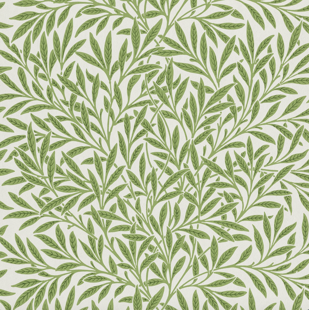 Botanical Shower Curtain, Green Shower Curtain, Plant Bathroom, Botanical Bathroom, Green Bathroom Decor, William Morris, Plant Shower