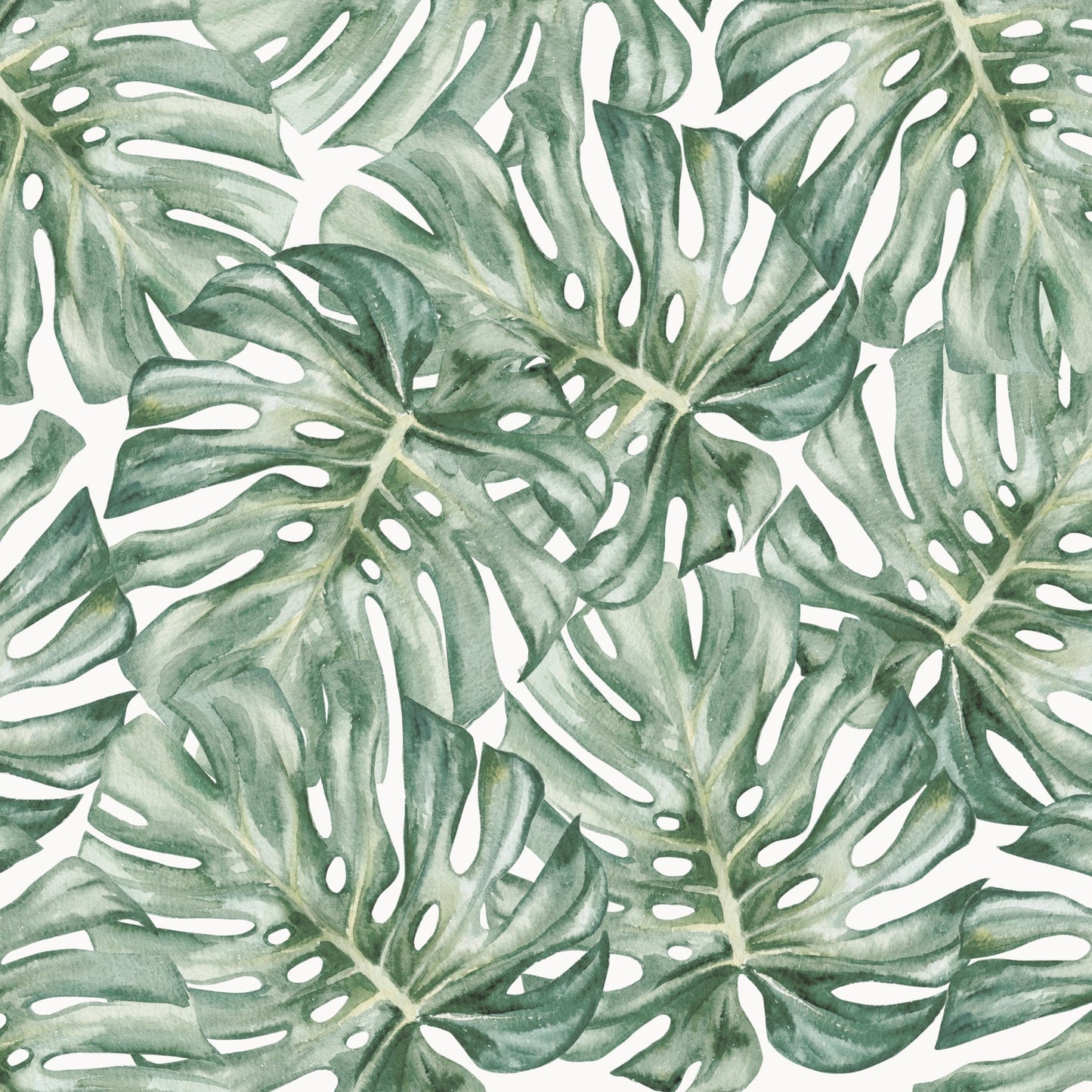 Plant Shower Curtain, Monstera Decor, Tropical Shower Curtain, Tropical Bathroom, Green Bathroom, Green Shower Curtain, Plant Bathroom
