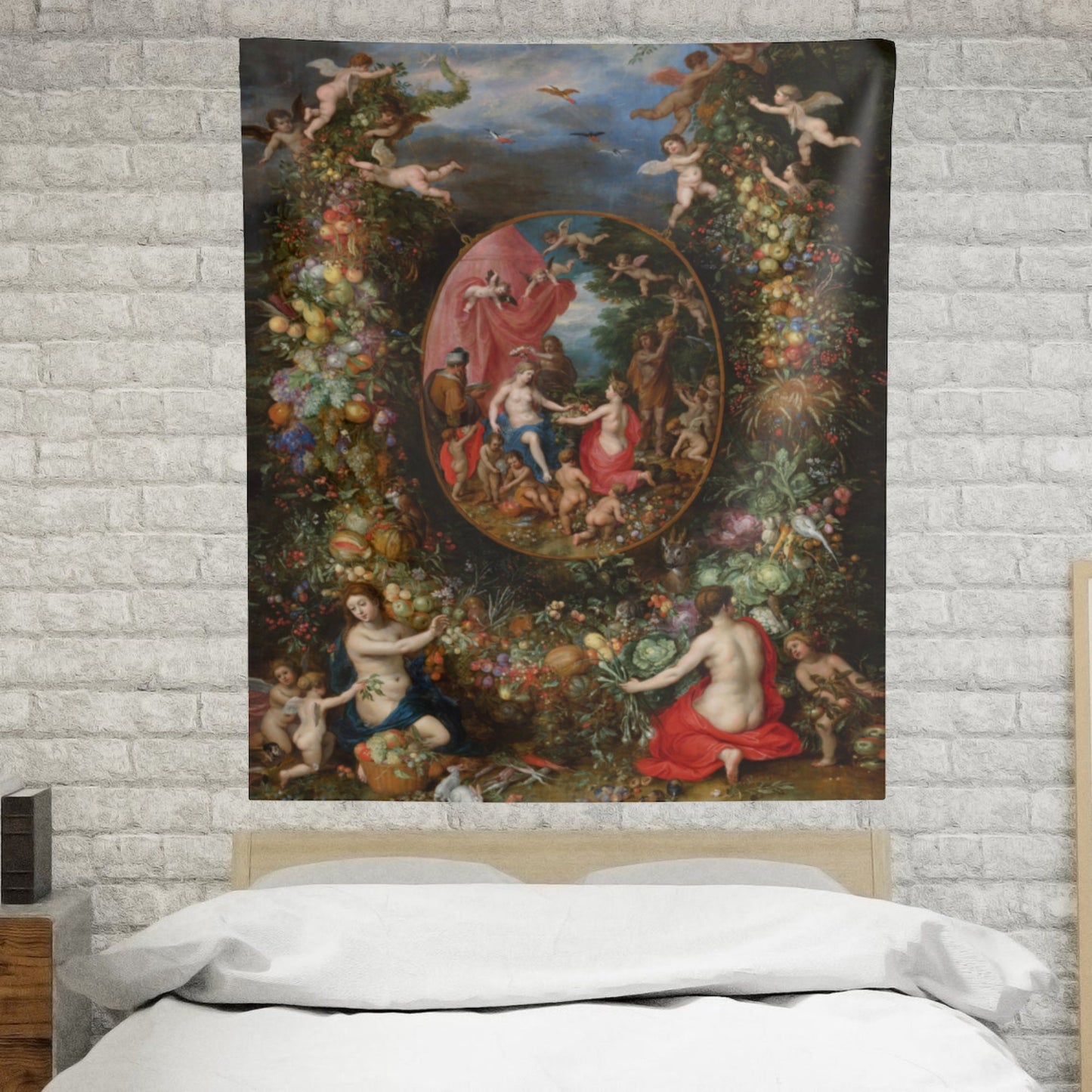 Vintage Gothic Wall Tapestry