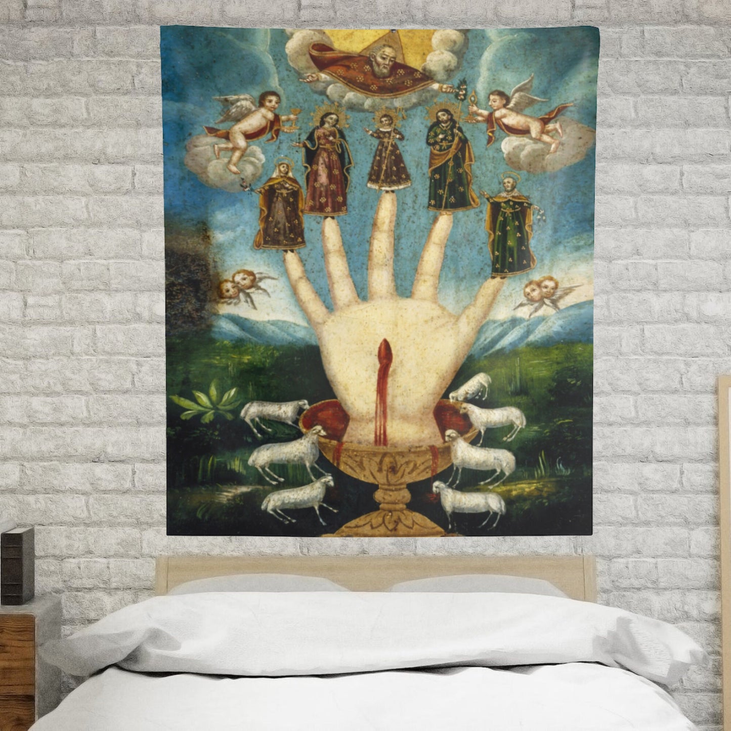 Occult Hand Wall Tapestry