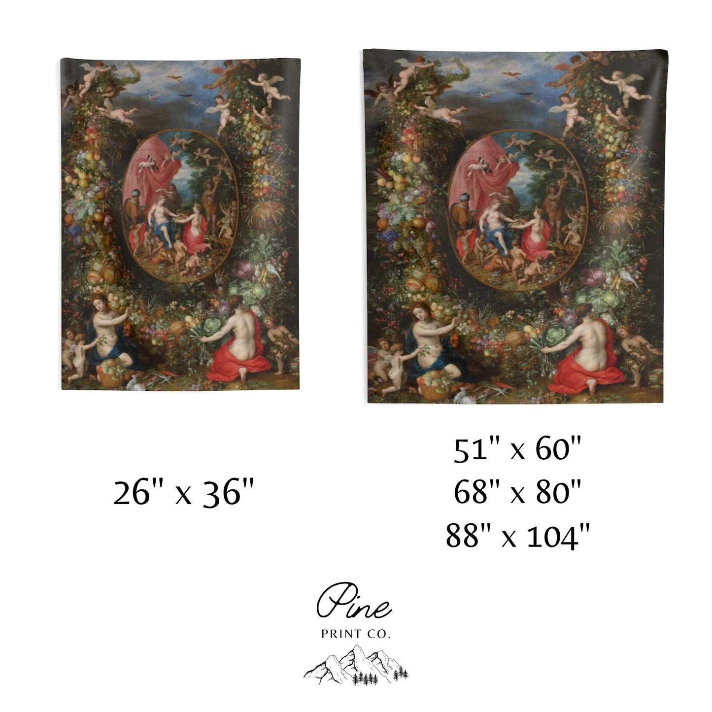 Vintage Gothic Wall Tapestry