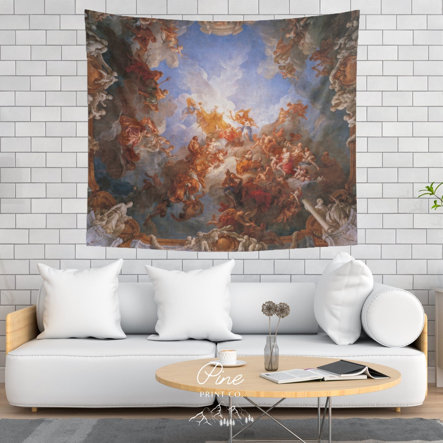 Greek Mythology Renaissance Painting Apotheosis of Hercules French Fine Art Tapestry