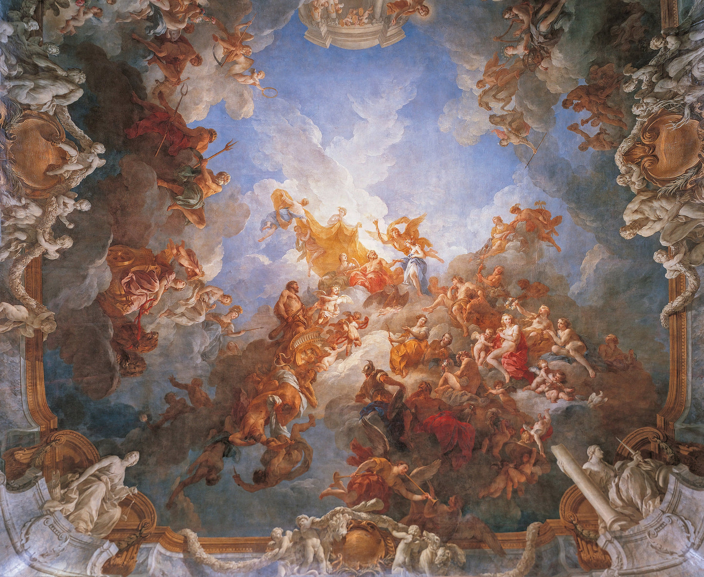 Greek Mythology Renaissance Painting Apotheosis of Hercules French Fine Art Tapestry