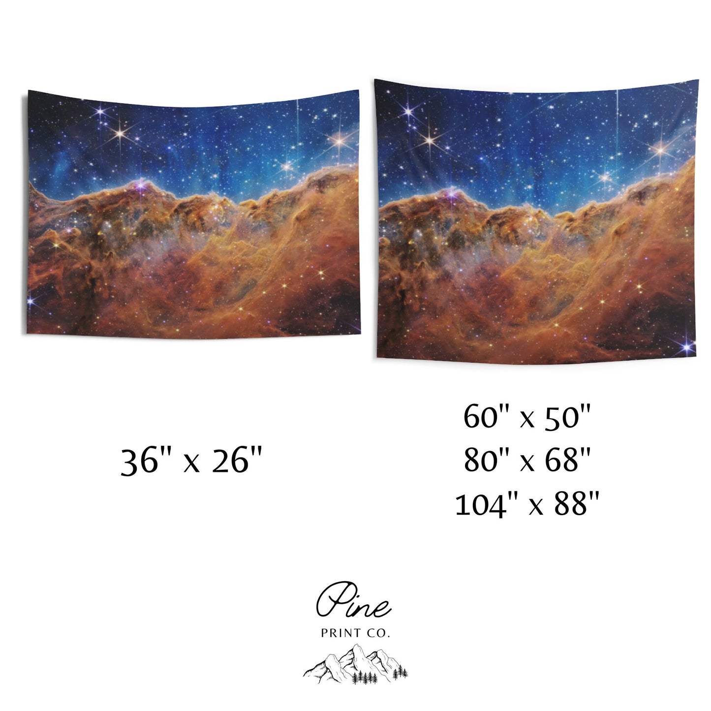 James Webb Space Telescope Astronomy Space NASA Photo Wall Tapestry