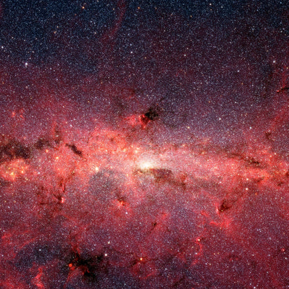 Red Galaxy Space Astronomy NASA Photo Wall Tapestry