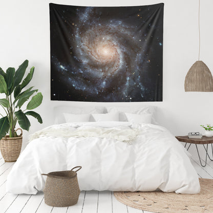 Galaxy Space Photography Astronomy Black NASA Wall Tapestry