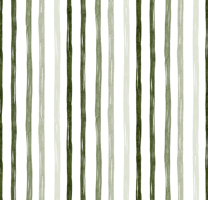 Green Shower Curtain, Line Shower Curtain, Minimal Shower Curtain, Green Bathroom, Green Stripes, Green Line Curtain, Boho Shower Curtain