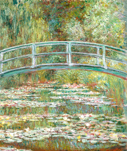 Claude Monet Water Lilies Painting Green Fine Art Wall Tapestry