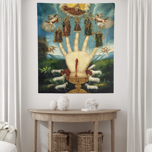Occult Hand Wall Tapestry