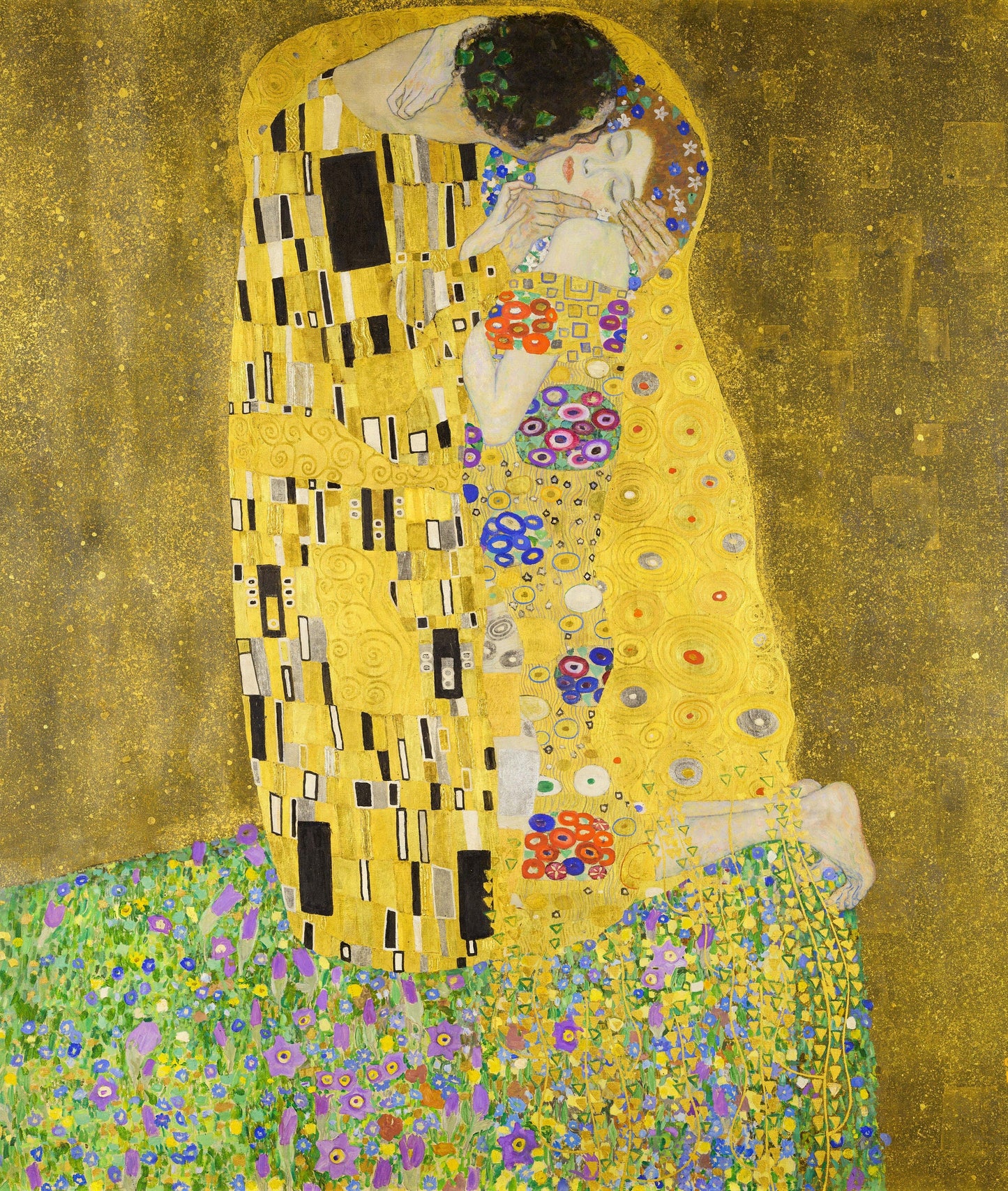 The Kiss Gustav Klimt Wall Tapestry