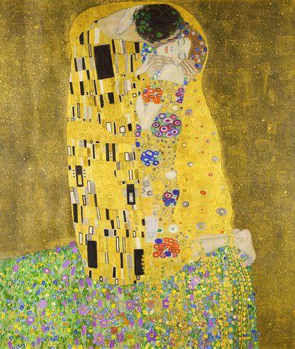 The Kiss Gustav Klimt Wall Tapestry