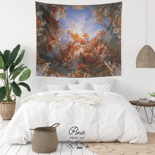Greek Mythology Renaissance Painting Apotheosis of Hercules French Fine Art Tapestry
