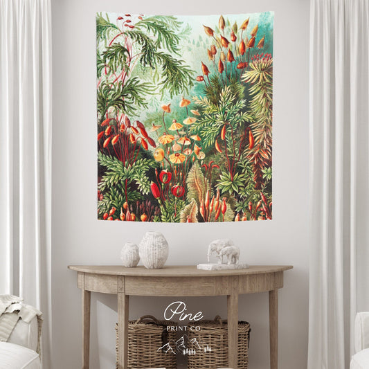 Vintage Botanical Nature Wall Tapestry