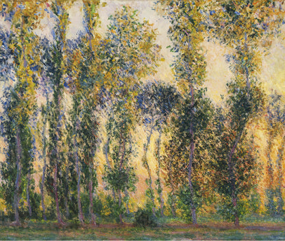 Claude Monet Gold Nature Wall Tapestry