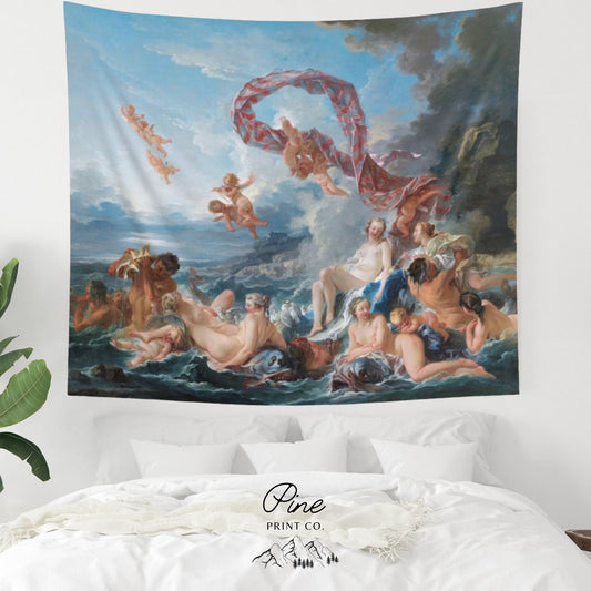 The Triumph of Venus Painting Wall Tapestry