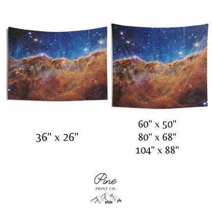 James Webb Space Telescope Astronomy Space NASA Photo Wall Tapestry