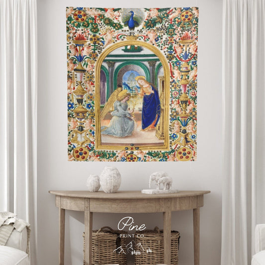 Christian Renaissance Painting Wall Tapestry