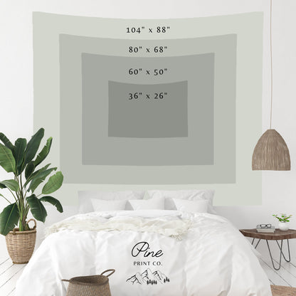 Chinese Crane Wall Tapestry