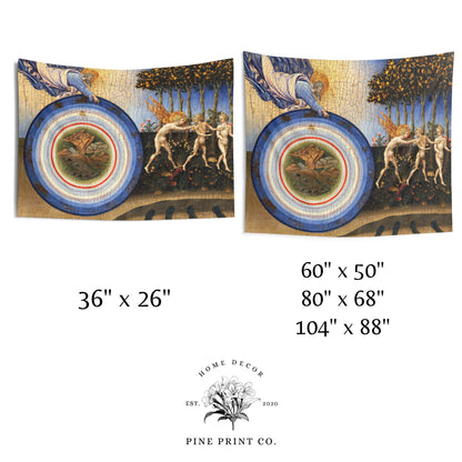 Religious Medieval Wall Tapestry