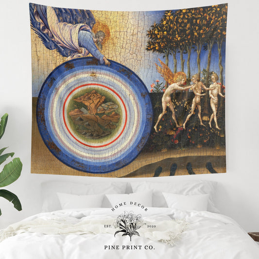 Religious Medieval Wall Tapestry